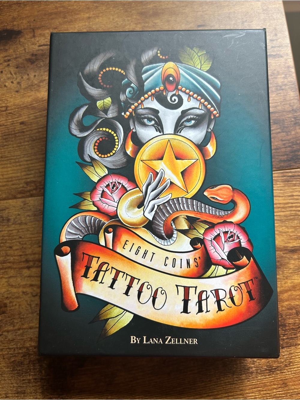 Eight Coins Tattoo Tarot